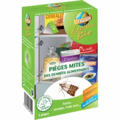2 Pièges Englués Pour Mites Des Denrées Alimentaires