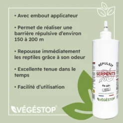 Répulsif Serpents - Gel - 500 Ml -Jardin Harmonie Soldes Boutique 6440382c528669.55282899
