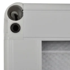 VIDAXL Moustiquaire Plissée Pour Fenêtre Aluminium 130 X 100 Cm -Jardin Harmonie Soldes Boutique 644291443084c3.43791748