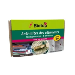 Trichogrammes Anti-mites Des Vêtements - 4 Diffuseurs