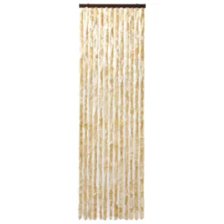 VIDAXL Moustiquaire Beige 90x200 Cm Chenille -Jardin Harmonie Soldes Boutique 645d5a4cc02937.01304845