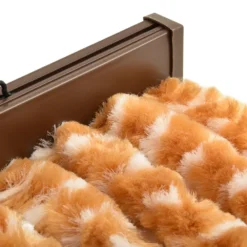 VIDAXL Moustiquaire Ocre Et Blanc 100x220 Cm Chenille -Jardin Harmonie Soldes Boutique 645d5a7ad7f999.91289717