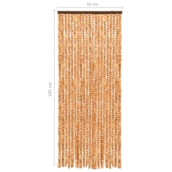VIDAXL Moustiquaire Ocre Et Blanc 56x185 Cm Chenille -Jardin Harmonie Soldes Boutique 645d5a886cfbb6.59856360