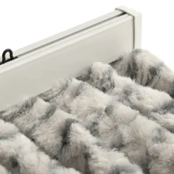 VIDAXL Moustiquaire Gris Clair Et Gris Foncé 100x220 Cm Chenille -Jardin Harmonie Soldes Boutique 645d5aa3909d11.13914359