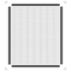 VIDAXL Moustiquaire Magnétique Pour Fenêtres Blanc 100x120 Cm -Jardin Harmonie Soldes Boutique 648b4743a69085.86223593