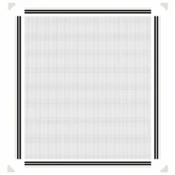 VIDAXL Moustiquaire Magnétique Pour Fenêtres Blanc 120x140 Cm 14 VIDAXL Moustiquaire Magnétique Pour Fenêtres Blanc 120x140 Cm -Jardin Harmonie Soldes Boutique 648b47457a2a34.88137095