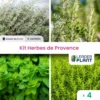 Kit Aromatique Herbes De Provence – 4 Variétés- Lot De 4 Plants En Godet -Jardin Harmonie Soldes Boutique 6495cf995a3955.42198467