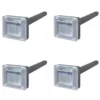 VIDAXL Kit 4 X Solaire énergie Anti Chasse De Rongeurs -Jardin Harmonie Soldes Boutique 64985a14e3c4e0.63698654