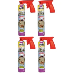 Lot De 4 Aérosols Acto Spécial Nids De Guepes - Efficacité Professionnelle - Vol