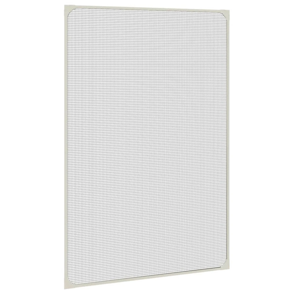 VIDAXL Moustiquaire Magnétique Pour Fenêtres Blanc 80x120 Cm 3 VIDAXL Moustiquaire Magnétique Pour Fenêtres Blanc 80x120 Cm