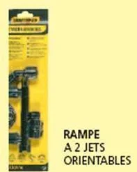 Rampe Potager à 2 Jets Orientables