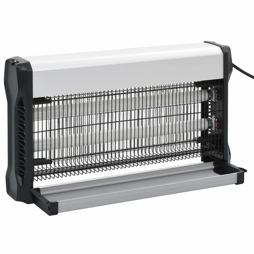 VIDAXL Lampe Anti-insectes Noir Aluminium Abs 30 W 9 VIDAXL Lampe Anti-insectes Noir Aluminium Abs 30 W – Image 7