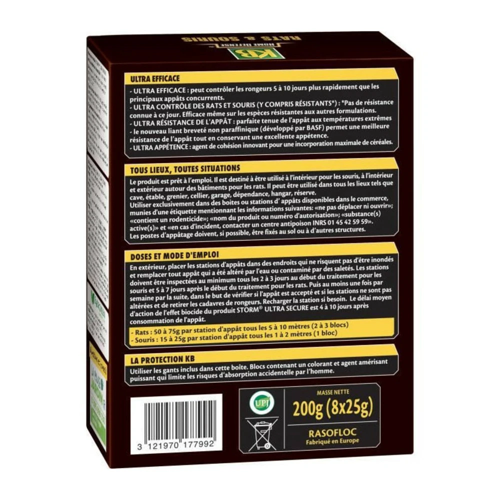 Rat Souris Blocs 200g 4 Rat Souris Blocs 200g – Image 2